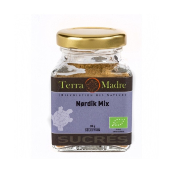 Nordik Mix - Mélange d'épices bio pour Cakes, Gâteaux roulés, Biscuits, Confitures, Pâtisserie, Pains d'épice