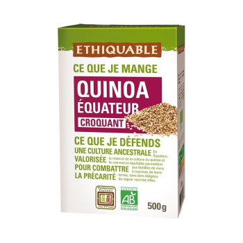 Quinoa Blond bio & équitable croquant