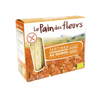 Tartines craquantes au quinoa sans gluten bio