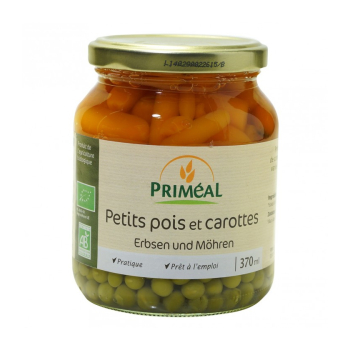 Petits pois & carottes bio