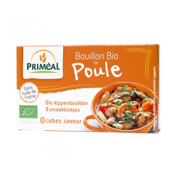 Bouillon bio de poule