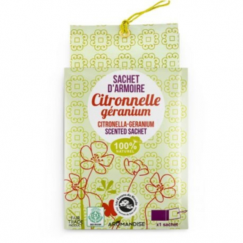 Sachet parfumé Citronnelle Géranium