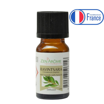 Huile essentielle de Ravintsara 100% pure et naturelle - 10 ml