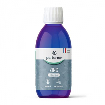 Zinc - Spiruline Bleue - Immunité - Antioxydant - Peau - Vision - 200 ml - 20 jours