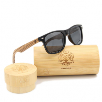 Lunettes de soleil homme et femme en bois - verres polarisés UV400 - Montures bois fait main