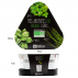 Aromates bio Plateau trio pots en zinc