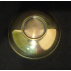 Coupelle petit bol en laiton vernis, géométrie Fleur de Vie 9x3 cm