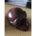 Mini Crâne de Méditation en Obsidienne Mahogani