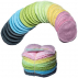 Disques démaquillant Visage - lot de 25 - collection Bambou Multicolores