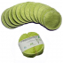 Disques démaquillants Visage - Lot de 12 - Vert Lime - Collection Bambou 