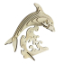 Puzzle 3D en bois Dauphin