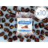 x10 Brownie aux chocolat et amandes "Le Colosse" BIO - 10x 35g 