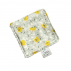 Lingettes Coton BIO Lavables X4 Imprimé "FLEURS"