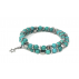 Bracelet d'allaitement - Howlite teintée bleue turquoise