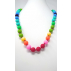 Collier de dentition silicone - Multicolore