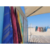 Serviette de bain & Plage, fouta hammam coton bio, Blueberry, 90x160 cm