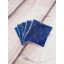 Lot de 5 lingettes avec pochon assorti