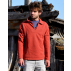 Vareuse Adulte Unisex Coton Bio Interlock 340g/m² Fabriqué en France pour les couleurs Ardoise et Brique
