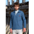 Vareuse Adulte Unisex Coton Bio Interlock 340g/m² Fabriqué en France pour les couleurs Ardoise et Brique