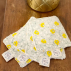 Lingettes Coton BIO Lavables X4 Imprimé "FLEURS"