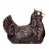 Les Chevaliers d'Argouges - Poule chocolat noir 70g x2