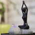 Fontaine d'Intérieur Déco Originale Yoga 2 avec Eclairage Led