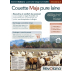 Couette Maja 200x200cm, coton bio, percale 94 fils/cm2, laine 600g/m2