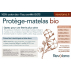 Protège matelas plateau 140x190cm - 100% coton bio, 380g/m2