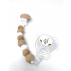 Attache sucette - Taupe