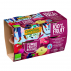 DANIVAL - dessert pomme fruits rouges 4x100g