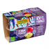 DANIVAL - dessert pomme pruneau 100% france 4x100g