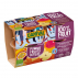 DANIVAL - dessert pomme fruits exotiques (mangue, banane et passion) 4x100g