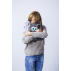 Bouillotte ECO housse tricotée douce Chouette Hugo Frosch