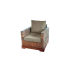 Fauteuil naturel Authentic
