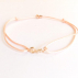 Bracelet Om plaqué or