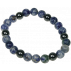 Bracelet Sodalite et Hématite Perles rondes 8 mm