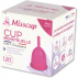 cup menstruelle MISSCUP® grande taille fabrication 100% française avec pochette et notice offerte
