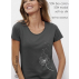 T shirt bio PISSENLIT Modal imprimé en France artisan mode éthique équitable vêtement exclusif vegan