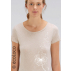 T shirt bio PISSENLIT imprimé en France artisan mode éthique fairwear vegan 