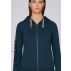 Sweatshirt bio zippé capuche  fairwear vegan