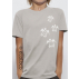 T-shirt bio TORTUES MAORI  imprimé en France artisan mode éthique équitable vegan fairwear enfant gris