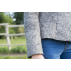 Veste tailleur en laine feutrée pour femme **Bora** Taille 40