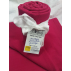 Maxi carré en coton bio Izikaré Cerise