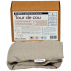 Bouillotte sèche lin tour de cou 72x15cm - lin - Naturel