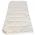 Surmatelas Timok 90x190cm, coton bio, percale 94 fils/cm2, laine 900g/m2