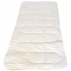 Surmatelas Timok 90x190cm, coton bio, percale 94 fils/cm2, laine 900g/m2