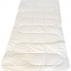 Surmatelas Timok 80x200cm, coton bio, percale 94 fils/cm2, laine 900g/m2
