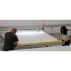 Surmatelas Timok 160x200cm, coton bio, percale 94 fils/cm2, laine 900g/m2