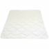 Surmatelas Timok 180x200cm, coton bio, percale 94 fils/cm2, laine 900g/m2