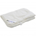 Couette Hajla 100x140cm, coton bio, percale 94 fils/cm2, laine 400g/m2